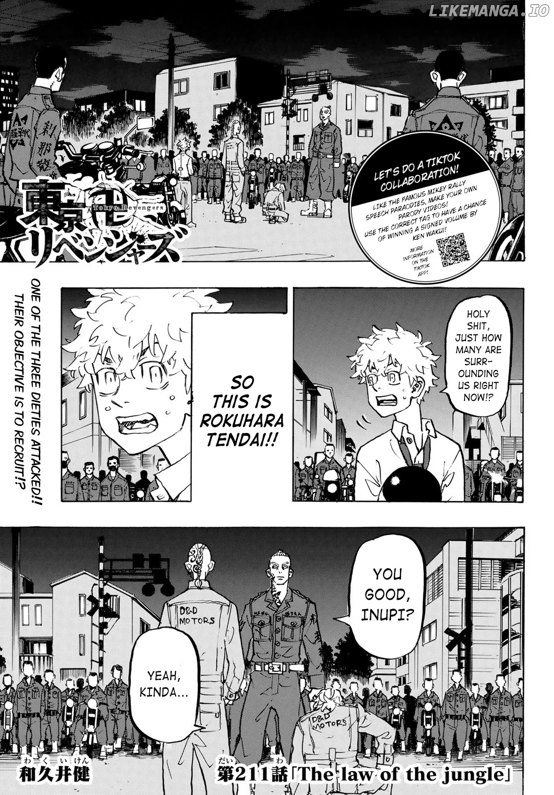 Tokyo Revengers, Chapter 211 image 01